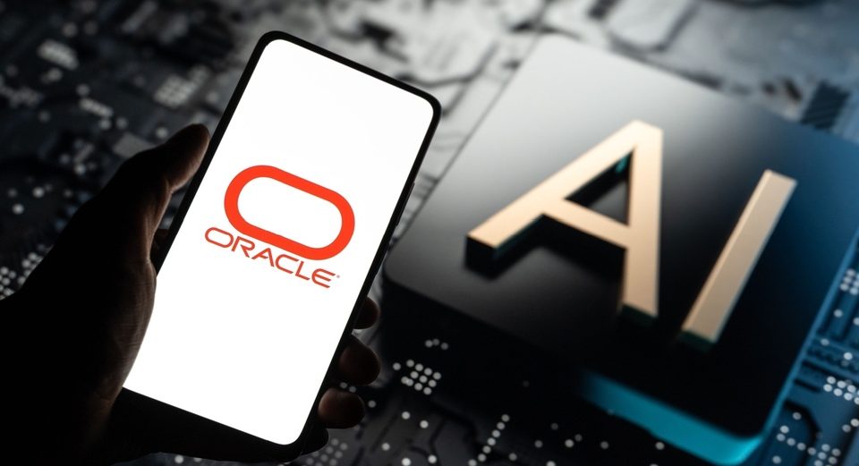 Oracle AI horus solutions blog logo do banco de dados e ícone de IA