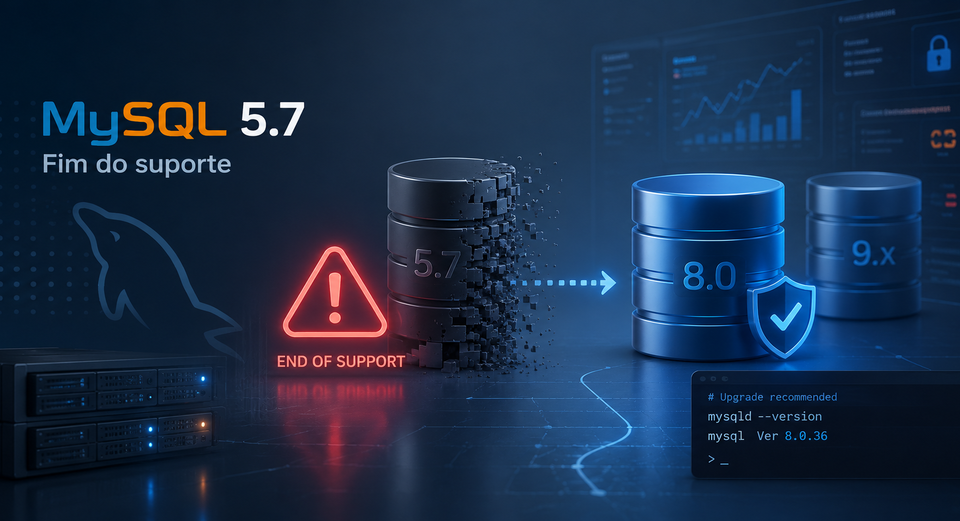 MySQL 5.7 horus solutions blog migrando do 5.7 para MySQL 8 e 9